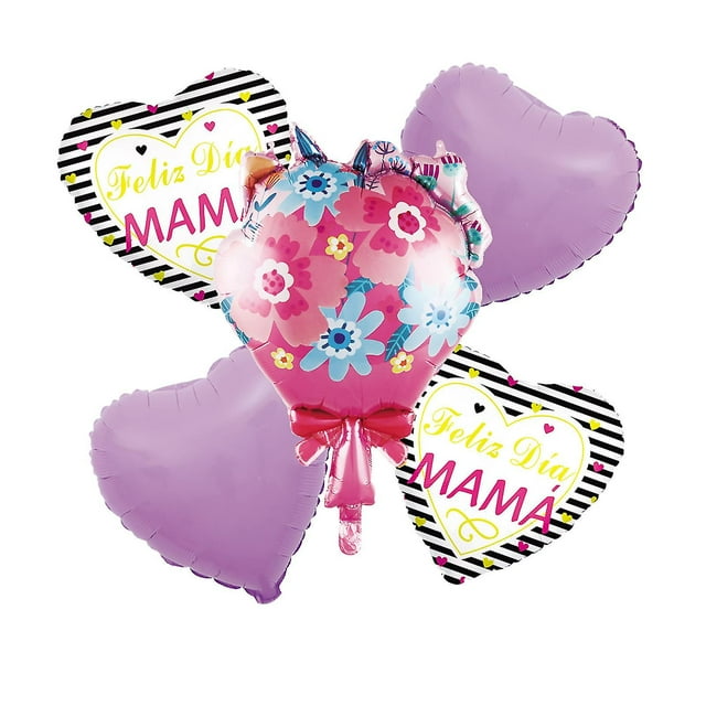 Globo de decoración del día de la madre JanHm 16 pulgadas