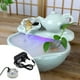 thumbnail image 3 of Mist Maker Fogger Small Ultrasonics Fogs Fountains Mistesr Fogger Water Garden Pond Foggers AirHumidifier With 12 LED Light Flashes, 3 of 4
