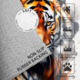 thumbnail image 2 of 2x3 Rug, Tiger Door Mat Washable Non Slip Soft for Entryway, Wild Animal Rug, Watercolor Wildlife Carpet, Tiger Home Decor & Gifts, 2 of 7