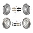 thumbnail image 1 of Transit Auto Front Rear Ceramic Pads and Coated Disc Brake Rotors Kit for Car 2017 Volkswagen CC 4 Motion KGA-105043, 1 of 11