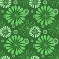 thumbnail image 1 of Ahgly Company Indoor Square Patterned Green Area Rugs, 6' Square, 1 of 1