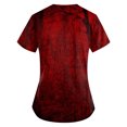 thumbnail image 3 of Tops sueltos de manga corta para mujer Tops casuales de talla grande Camisetas casuales de verano de manga corta con cuello en V Tops de mujer Camisetas Ropa de trabajo, 3 of 3