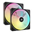thumbnail image 1 of VENTILADOR CORSAIR ICUE LINK QX140 KIT 2X1 RGB 140MM NEGRO CO-9051004-WW, 1 of 4