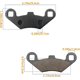 thumbnail image 3 of Pastillas de freno delanteras y traseras YONGSHENG para Polaris Sportsman 500, 3 of 5