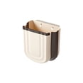 thumbnail image 2 of Collapsible Hanging Trash Can for Kitchen Cabinet Door, Plastic Foldable Waste Bin, Small Wall Mounted Garbage Bin for Kitchen, Bathroom, Bedroom Countertop, 2 of 6