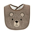 thumbnail image 6 of Hudson Baby Infant Boy Cotton Terry Drooler Bibs with Fiber Filling, Boy Moose Bear, One Size, 6 of 12