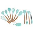 thumbnail image 3 of ANGGREK ,13PCS/Set Non‑Stick Silicone Kitchen Utensil Spatula Spoon Cooking Tool Cookware With Container,Kitchen Tool, 3 of 8