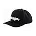 thumbnail image 3 of Troy Lee Designs Curved Snapback Hat, Signature Black/White, OSFA, 3 of 4