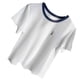 thumbnail image 2 of Camiseta de manga corta para mujer cómoda al tacto cuello redondo casual para interior y exterior ANGGREK Otros, 2 of 8
