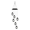 thumbnail image 2 of Ycandiee Solar-Powered Lantern Wind Chime, LED Light Wind Mobile for Garden, Patio, Deck, Yard, Home Decor, Perfect for Housewarming, and Unique Outdoor Gifts, 2 of 7