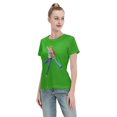 thumbnail image 4 of Women's Basic Short Sleeve T-Shirt One Piece Nami, 4 of 6