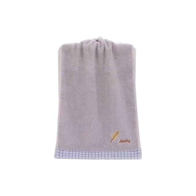 DPTALR Towel Leaves Embroidered With Letters Absorbent For The Home Home Partner Face Hand Towel