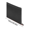 thumbnail image 3 of Self Adhesive Window Rain Deflector Strip,59.06in Flexible Silicone Water Baffle Guard,Waterproof Window Sill Rain Block Bar for Sliding Window Seam Leak Prevention, 3 of 6