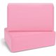 thumbnail image 1 of Bloque de yoga - Bloque de pilates - Bloque de meditación - Bloque de yoga para adultos - Bloque de yoga de espuma EVA - Paquete de 2 - Rosa, 1 of 7