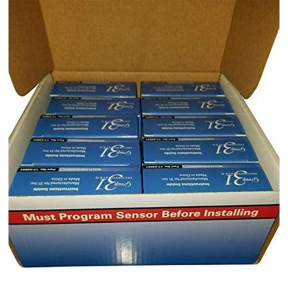 10 Pack TPMS 17-43041 (17-43011 or 17-4301) Multi Frequency Sensor