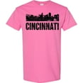 thumbnail image 3 of Inktastic Cincinnati Skyline Grunge T-Shirt, 3 of 5