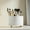 White, variant on JMYHOAM Storage Gadget Poster Tube Expandable Document and Poster Storage Tube Telescoping Blueprint Carrying with Strap Home and Storage