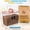 Red, variant on 2 PC (11L | 372 oz) Flour Sugar Storage Containers with Spout Lid & Easy Carry Handle - BPA Free Extra Large Airtight Food Storage Containers with Lids - Rice Canisters Sets for Kitchen & Pantry