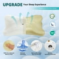 thumbnail image 3 of Gianna Ergonomic Cervical Memory Foam Pillow, Cooling Contour, 3 of 5