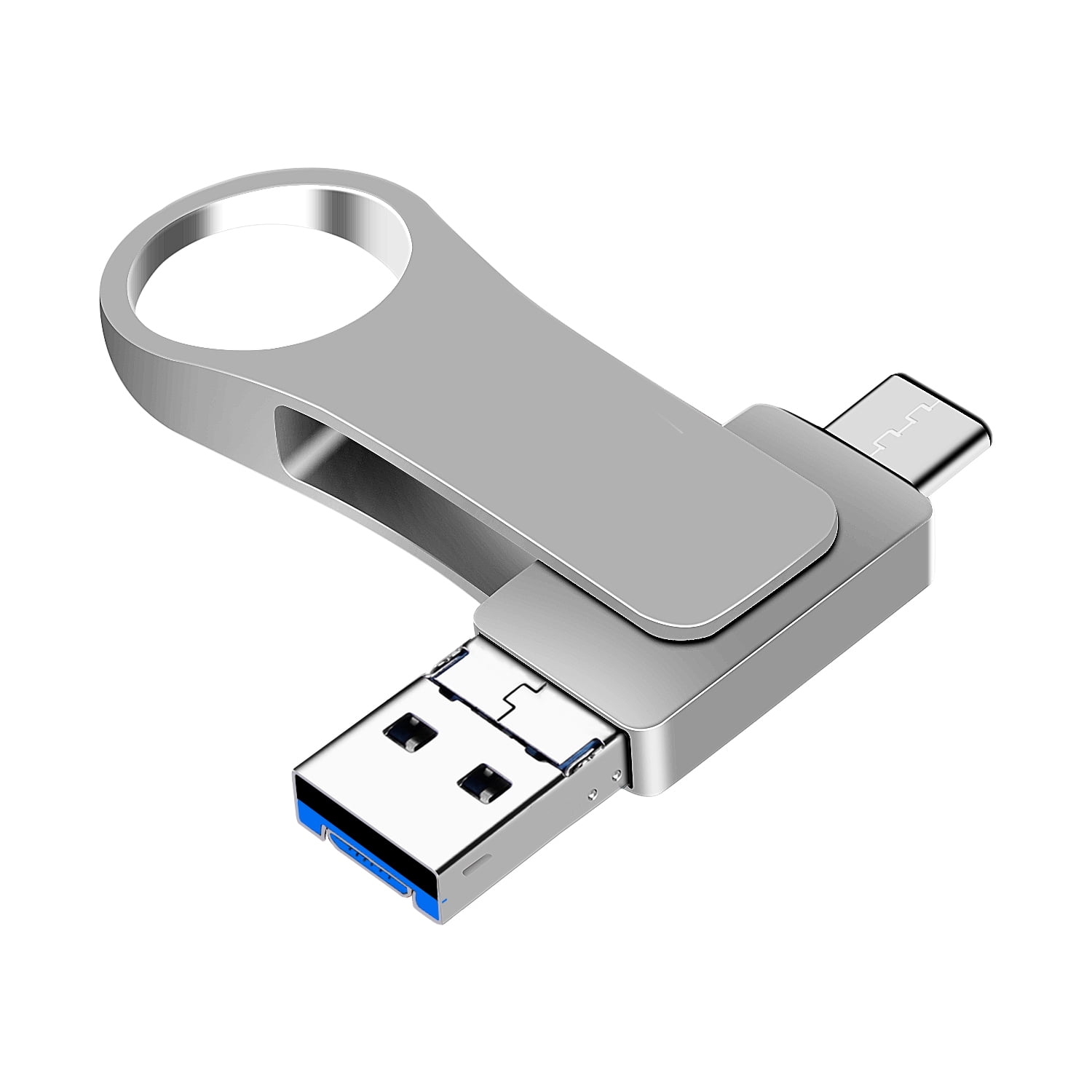 Tersanhong 1 TB Dual USB 3.0 Type C Flash Drive External Drive for Android Phones,Laptop and PC