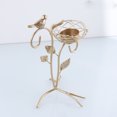 thumbnail image 1 of unbranded Candlestick Decorativo Dorado Con Base Plana Y Estilo Para Hogar Y Oficina, 1 of 5