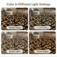thumbnail image 7 of ODIKA Throw Boho Decorative Inspired Interlocking Contemporary Tan Non-Slip Chair-Friendly Floor for Dining Room, Under Table, Office, 7 of 7