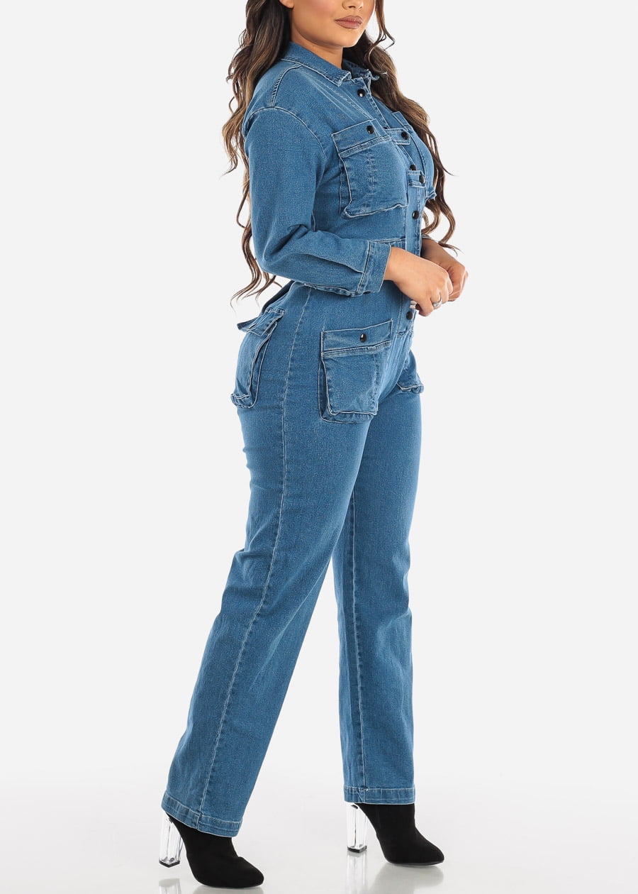 long sleeve jean jumper