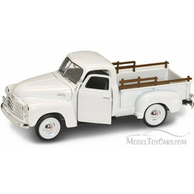 1950 GMC Pick-up Truck, White - Yatming 92648 - 1/18 Scale Diecast