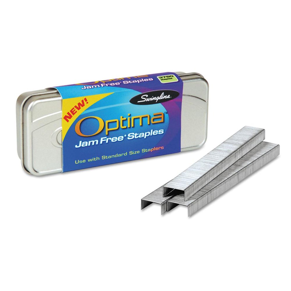 Swingline Optima Staples, 40Sheet Capacity 3750/Box Pack of 2
