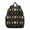 Sun and Moon, variant on Sun and Planet Gothic Pattern Backpack for School, Cute School Bag with Adjustable Shoulder Straps and Padded Back, 13.8"x11.4"x6"