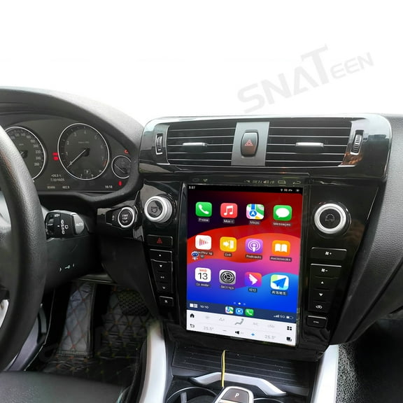 SNATEEN 12.1 inch Android Car Radio Multimedia Player for BMW X3 2014 2015 2016 Stereo Upgrade Carplay Touch Screen GPS Navigation Universal Head Unit Audio Display Receiver