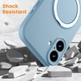 thumbnail image 3 of Case For Iphone 16 Pro Max/16 Pro/16 Plus/16, Magnetic Rotating Stand Phone Shell All Inclusive Lens Protection Anti Slip Cover, 3 of 5