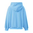 thumbnail image 5 of Xijirk Women Pet Carrier Hoodie Teddy Diagonal Front Pet Carry Pouch Drawstring Hood Oversized Fit for Pet Lovers Casual Daily Wear and Home Pet Snuggle Time,5XL, 5 of 6