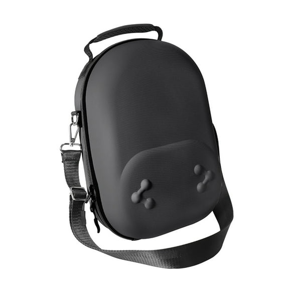 For Meta 3S Box Portable Carrying Case VR Headset Shockproof EVA Hard Shell Storage Bag with Mesh for Meta A,1 * bag,Black