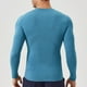 thumbnail image 5 of pstuiky camisas de manga larga para hombre, Camisa deportiva de manga larga con cuello redondo, ligera, transpirable y de color liso con cremallera para hombre top de hombre xl, 5 of 6