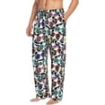 thumbnail image 6 of Sikiie Panda And Glasses Mens Pajama Pants Sleep & Lounge Pants, PJ Bottoms With elastic waistb and Pockets XX-Large, 6 of 6