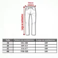 thumbnail image 4 of Pantalón De Hombre Azul Mezclilla Stretch Tallas Extras, 4 of 4