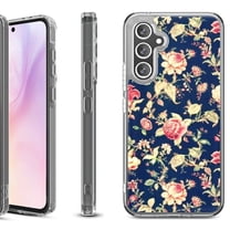Shockproof Protective Phone Case for Samsung Galaxy A26 5G, by OneToughShield - Floral Garden