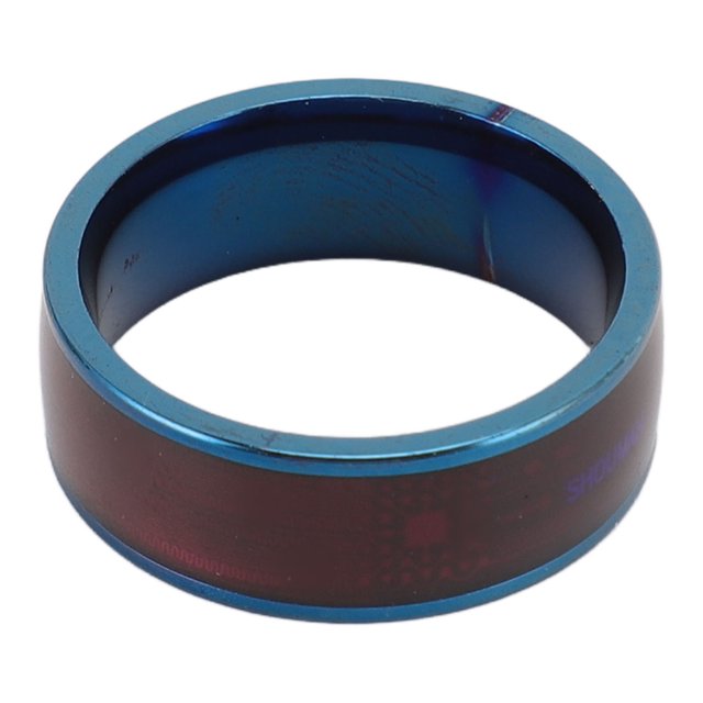 Smart Rings for Men and Women, NFC Smart Ring, Smart NFC Ring, Lightweight Intelligent Multifunctional Wearable Smart Ring for Ntag213 Chip Universal for Mobile Phone