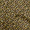 thumbnail image 1 of oneOone Polyester Spandex Mustard Yellow Fabric Asian Quilting Supplies Print Sewing Fabric By The Yard 56 Inch Wide, 1 of 4