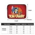 thumbnail image 4 of Tom and Jerry Laptop Case Sleeve, 17 inch Laptop Sleeve Bag Durable Shockproof Protective Computer Carrying Cover, 4 of 8