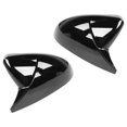 thumbnail image 4 of Carcasa De Espejo Retrovisor Para Puerta, Par De Carcasas Para Espejo Retrovisor, Tapa Protectora, Estilo De Cuerno Apto Para MK7/MK7.5 GTD R 2013-2020, Color Negro ANGGREK Negro, 4 of 8