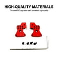 thumbnail image 2 of mmirethe Adjustable Rear Shock Tower For 1/24 Axial SCX24 Crawler RC Car Accessories Black, 2 of 6