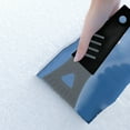 thumbnail image 5 of JilgTeok Ice Scraper for Car Windshield, Snow Scraper for Car, Ice Scraper for Cars and Small Trucks, Scratch Free Ice Snow Frost Removal Tool Non-Slip Handle(7.17*2.95in), 5 of 5