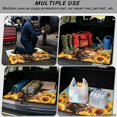 thumbnail image 3 of KUIFORTI Sunflower Cow Print Universal Car Trunk Mat Easy to Clean Car Cargo Liner Vehicle Interior Accessories Anti-Slip Suitable for Most Car Automotive Trunk Protection Mat, 3 of 7