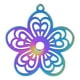 thumbnail image 4 of Colgante con dije de flor para manualidades DIY para mujeres y niñas, suministros de decoración para joyería Vistoso, 4 of 6