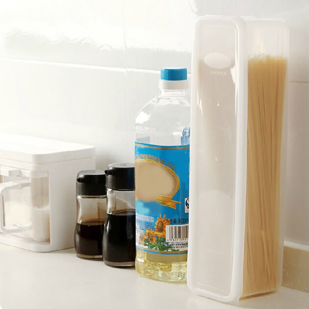 Download Tebru Spaghetti Box, Spaghetti Storage Container,Multi-Function Pasta Spaghetti Box Kitchen ...