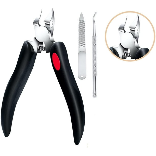Podiatrist Toenail Clippers,Professional Ingrown Or Thick Toe Nail Clippers  For Men & Seniors ,Toe Clippers Podiatrist Tool Pedicure Clippers Toenail