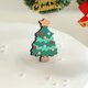 thumbnail image 1 of Hogar y cocina, Decoración del hogar, Decoración navideña, Adornos para tartas de cumpleaños navideñas, Adornos para coronas de árbol de Navidad, Adornos tridimensionales, pequeños widgets, 1 of 6