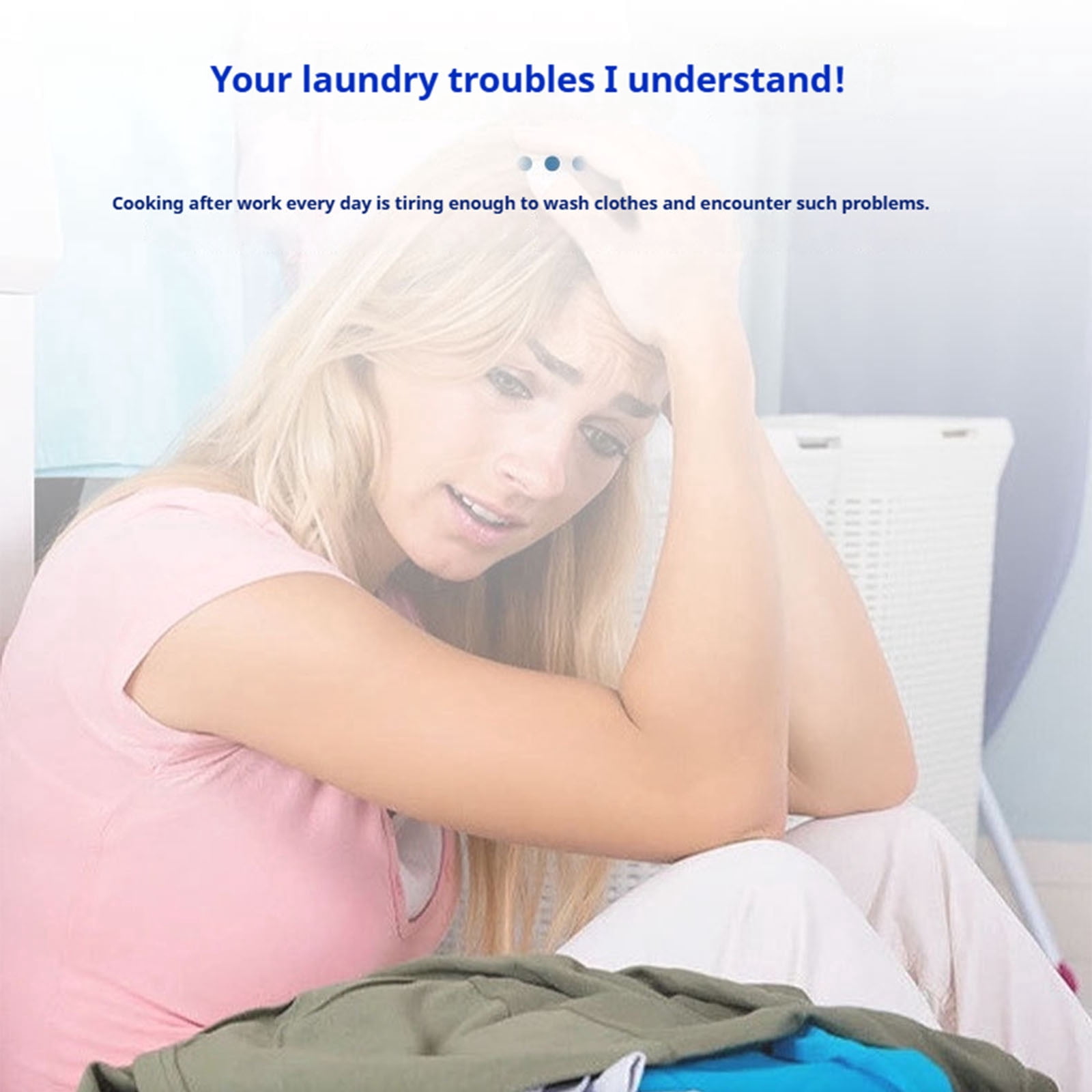 5 In 1 Laundry Beads Concentrated Stain Remover Softener Long-Lasting Fresh Scent Laundry Detergent Pods(Multicolor-2pc)